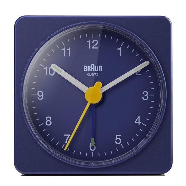 Braun BC02BL Mavi Klasik Seyahat Analog Alarmlı Masa Saati - Image 1