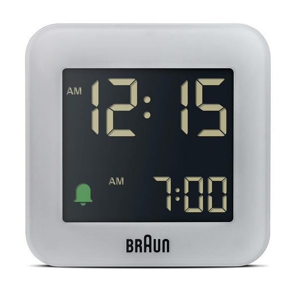 Braun BC08G Gri Klasik Seyahat Dijital Alarmlı Masa Saati - Image 1