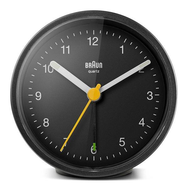 Braun BC12B Siyah Klasik Analog Alarmlı Masa Saati - Image 1