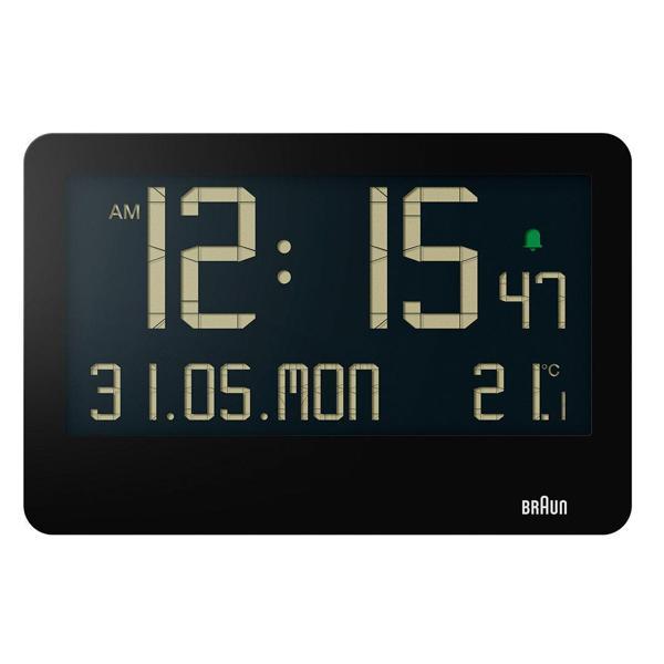 Braun BC14B Siyah Dijital Duvar Saati - Image 1