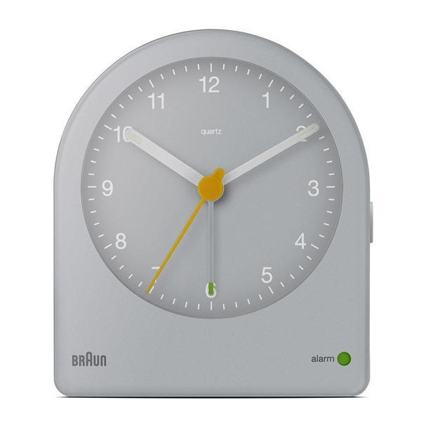 Braun BC22G Gri Klasik Analog Alarmlı Masa Saati - Image 1