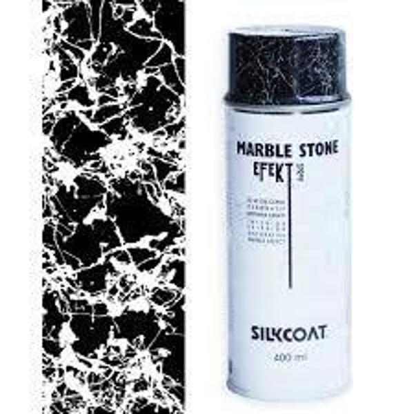 SİLKCOAT MERMER EFECT BEYAZ SPREY 400ML - Image 1