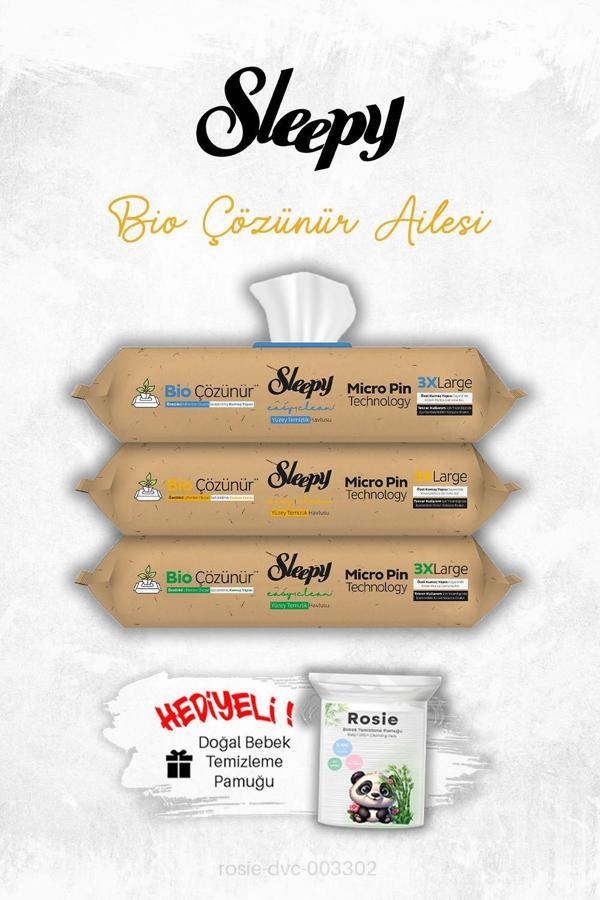Sleepy Bio Çözünür Ailesi Tanışma Paketi 50'li 3 Adet ve ROSIE - Image 1