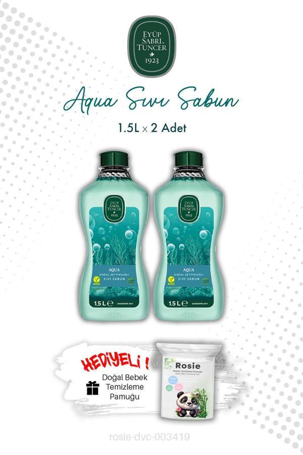Aqua Eyüp Sabri Tuncer 1.5L Sıvı Sabun X2 ve ROSIE - Image 1