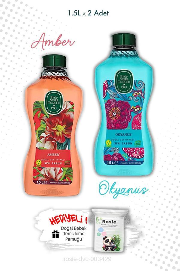 1.5L Okyanus ve Amber Sıvı Sabun Eyüp Sabri Tuncer ve ROSIE - Image 1