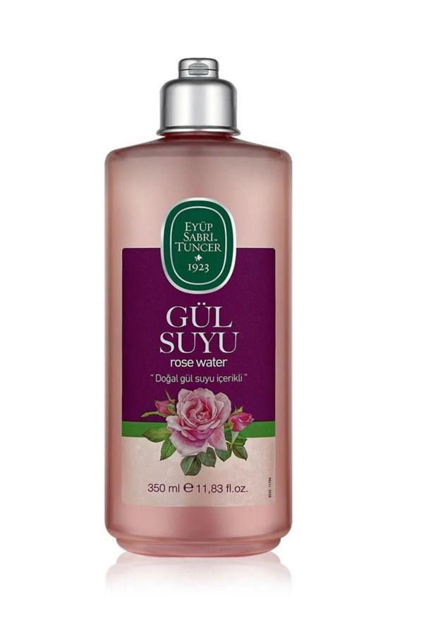 Eyüp Sabri Tuncer Makyaj Temizleyici ,Tonik,Dogal Gül Suyu 350 ml Vegan - Image 1