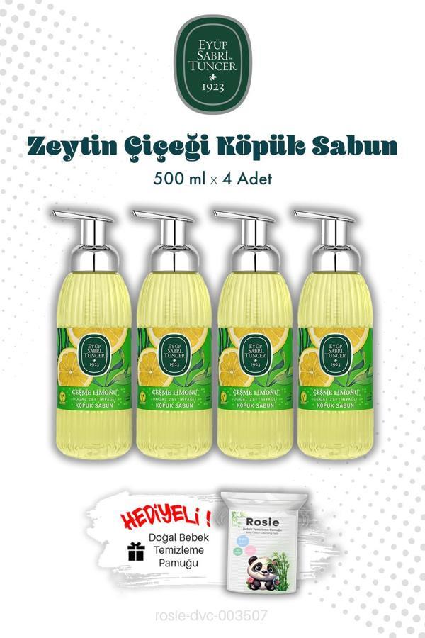 500 ML Çeşme Limonu Köpük Sabun X4 ve ROSIE - Image 1