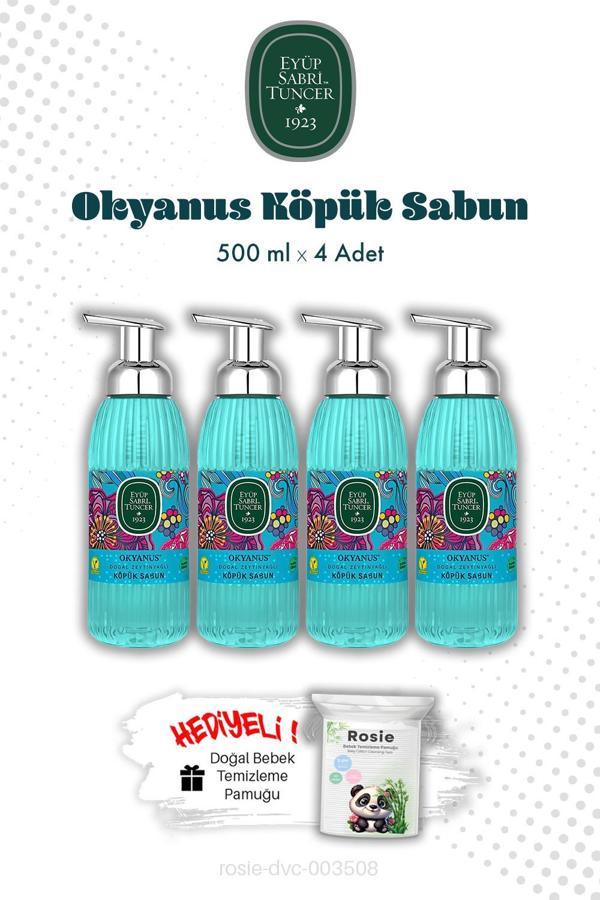 Eyüp Sabri Tuncer 500 ML Okyanus Köpük Sabun X4 ve ROSIE - Image 1