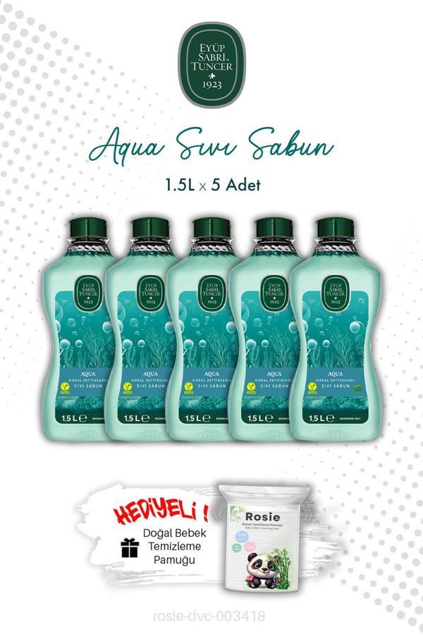Aqua Eyüp Sabri Tuncer X5 1.5L Sıvı Sabun ve ROSIE - Image 1