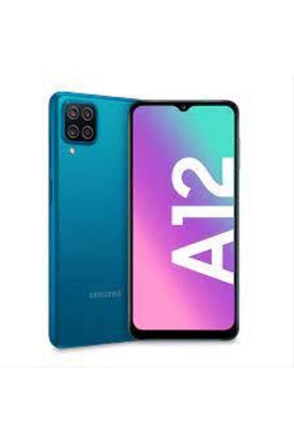 Samsung Galaxy A12 / 64 GB Mavi YENİLENMİŞ ÜRÜN (Sıfır gibi) - Image 1