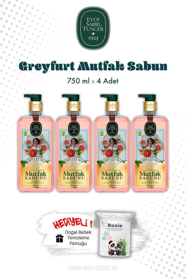 Greyfurt Mutfak Sabun 750 ML X4 ve ROSIE - Image 1