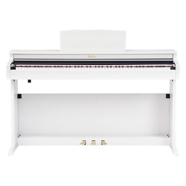 Jwin Sapphire SDP-400 Çekiç Aksiyonlu 88 Tuşlu Dijital Piyano - Beyaz - Image 1