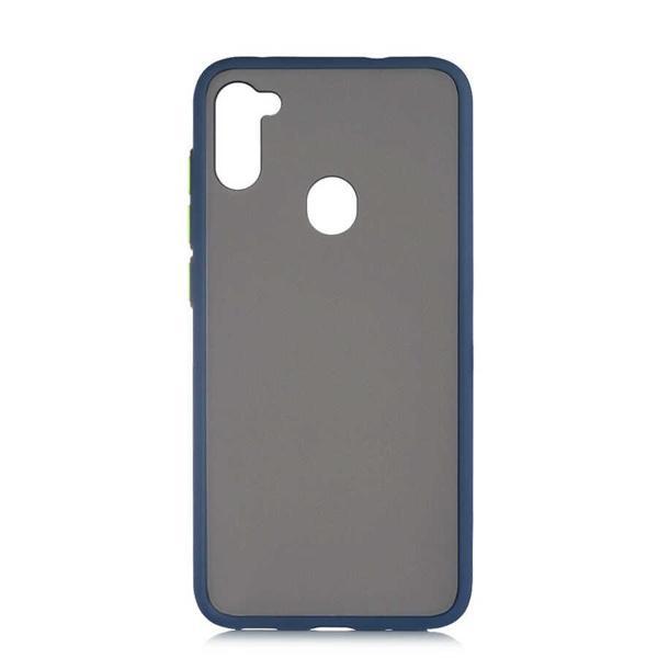 Galaxy M11 Kılıf Zore Fri Mat Yüzey Renkli Kenar Kılıf - Image 1