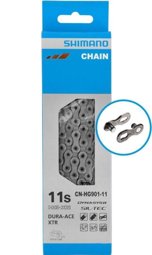 Shimano Zincir CN-HG901 Dura-Ace -XTR 11 Vites Qucık-Link 116 Bakla 11'li Zincir Kutusuz Shımano - Image 1
