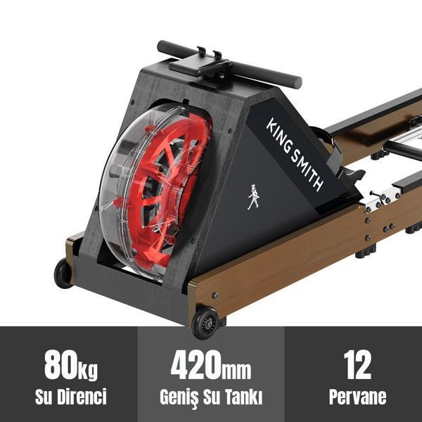 Walkingpad WR20 3 Kez Katlanabilir Su Dirençli Kondisyon Küreği​  - Ahşap rengi - Image 1