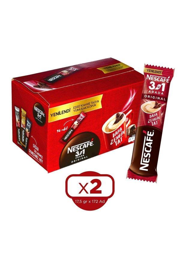 3 ü 1 Arada Original 17,5 gr 96 lı x 2 Kutu (192 Adet) - Image 1