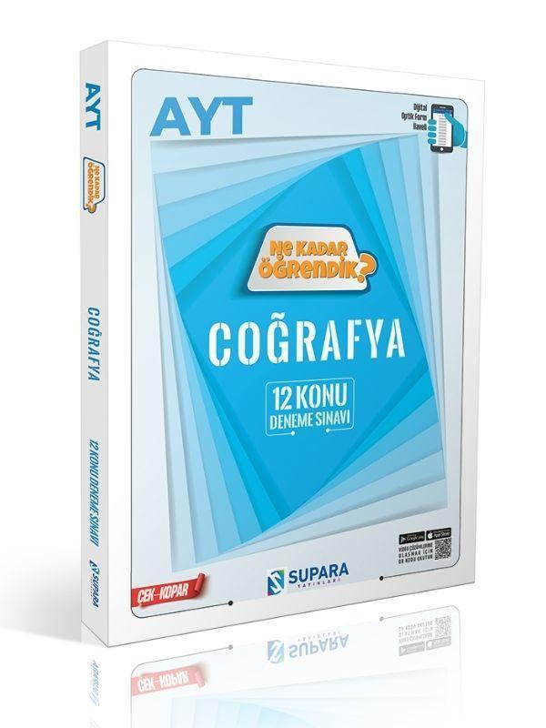 Supara AYT Coğrafya 12 Konu Deneme Ne Kadar Öğrendik Çek Kopar Supara Yayınları - Supara Yayınları - Image 1