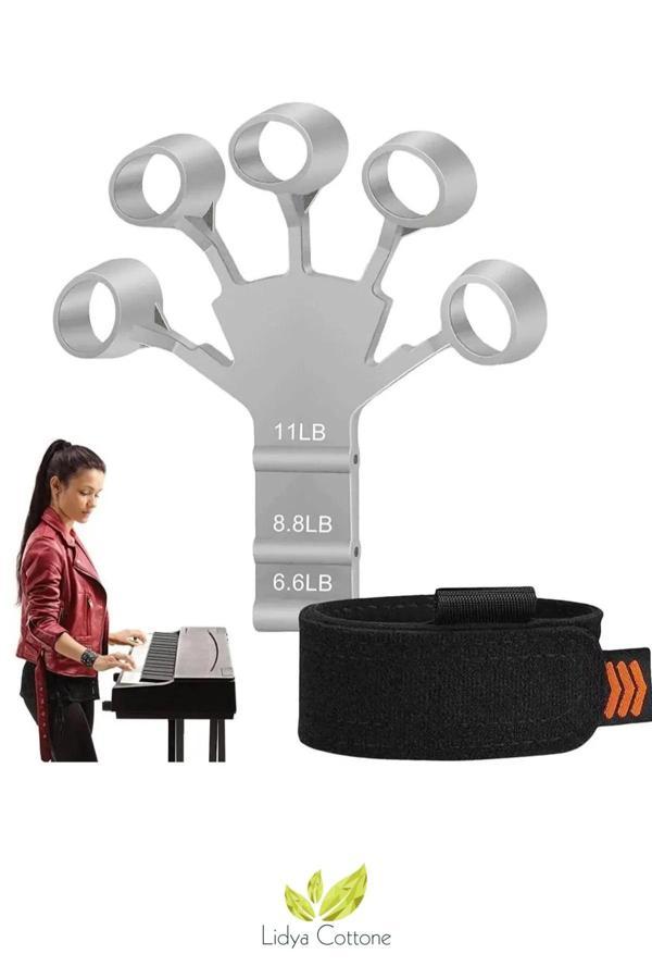 Fizik Tedavi Spor Parmak El Bilek Kol Güçlendirici Kas Geliştirici Kavrama Silikon Örümcek Lastik - Image 1