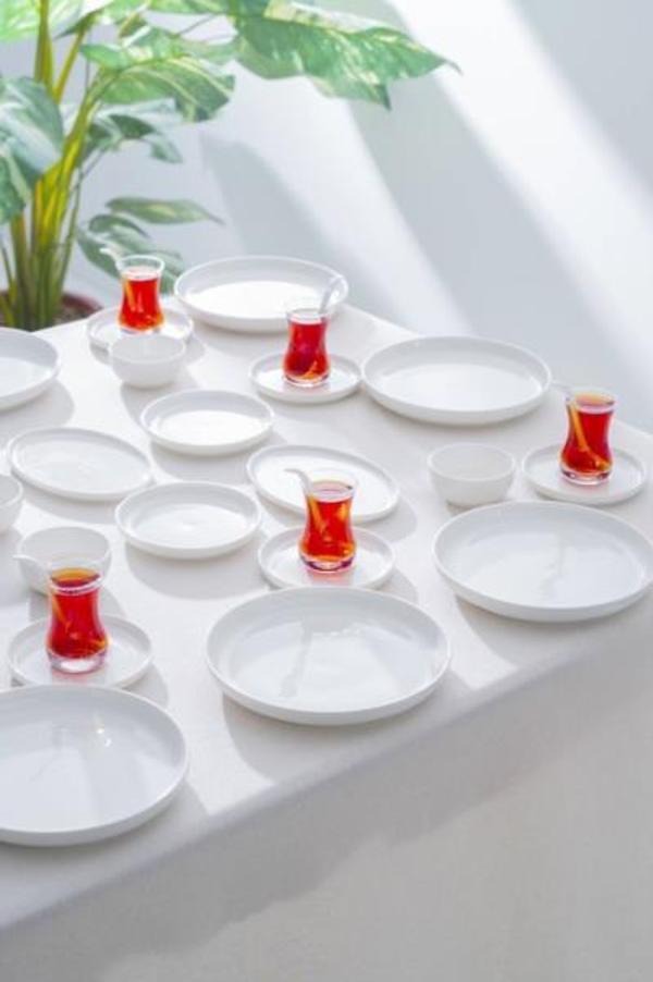 Acar Aden 32 Parça Porselen Yemek Takımı JEA-06653 - Image 1