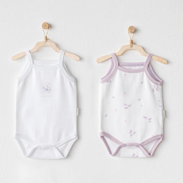 Andywawa Ac25579 Magical Butterfly 2'li Bebek Body White - Image 1