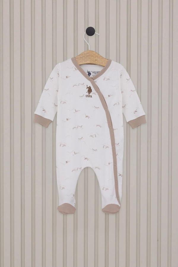 U.s Polo Bebek Tulum Usb2019 Krem - Image 1