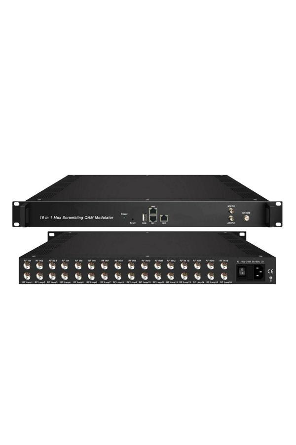 Divisat 16X16 Qam Modülatör -16 Frekans Giriş 16 Dvb-C Rf Çıkış - Image 1