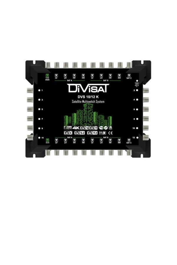 Divisat Dvs 10X12 Multiswitch - Kaskatlı ( Led'Li ) - Image 1