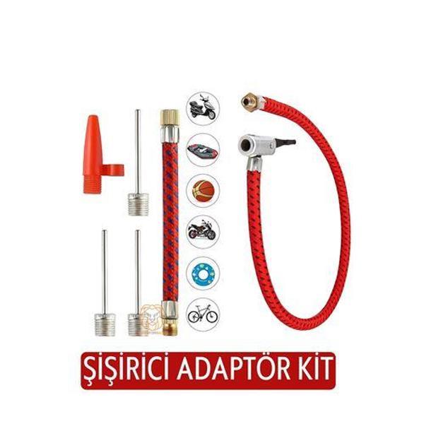 ModaCar El Ayak Pompaları İğne Hortum Şişirme Kiti - Image 1