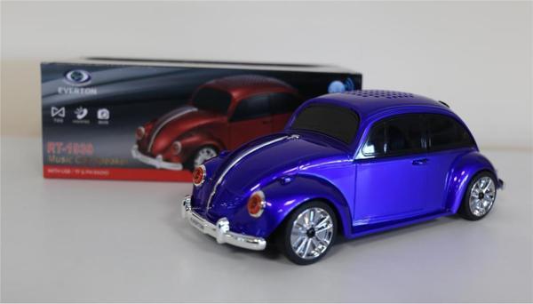 EVERTON RT-1939 Lacivert  Arabalı  Bluetooth Fm-Usb-Tf-Aux Şarjlı Nostaljik Radyo - Image 1