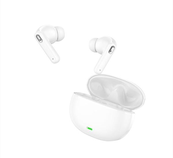 SHAZA S SOUND 8 Gürültü Azaltma Enc 4 Mikrofonlu Bluetooth 5.3 Tws Kulaklık Beyaz - Image 1