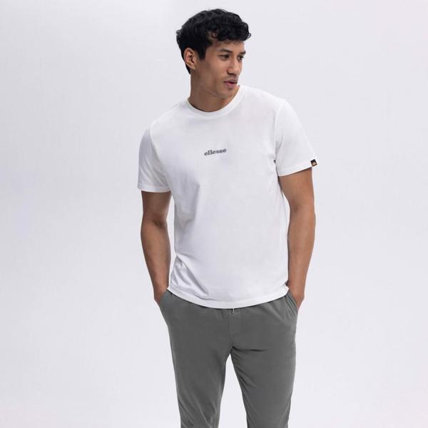 Ellesse Erkek Kırık Beyaz Tişört EM462 - Image 1