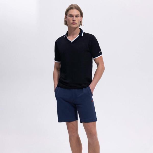 Ellesse Siyah Erkek Polo Yaka Tişört EM491 - Image 1