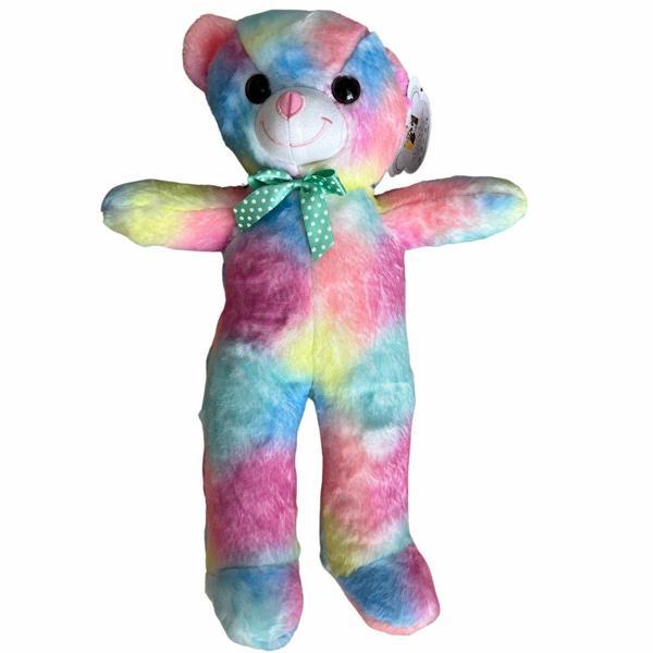 Peluş Ayıcık Gökkuşağı Renkli 50 Cm - Mavi Su Dünyası - Image 1