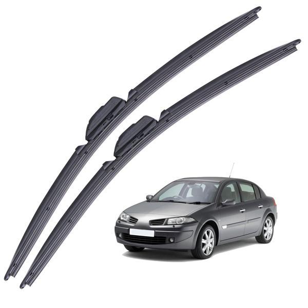 Mega Oto Market Wutse Otomobil Sileceği Takımı 18/24 inch Renault Megane 2 - Symbol ile uyumlu - Image 1