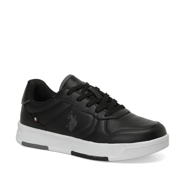 U.S.POLO ASSN. 4W ANDREI 4PR ERKEK SPOR AYAKKABI SIYAH 40-45 Siyah - Image 1