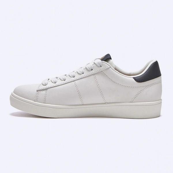 Fred Parry Erkek Beyaz Logo Detaylı Sneaker - Image 1