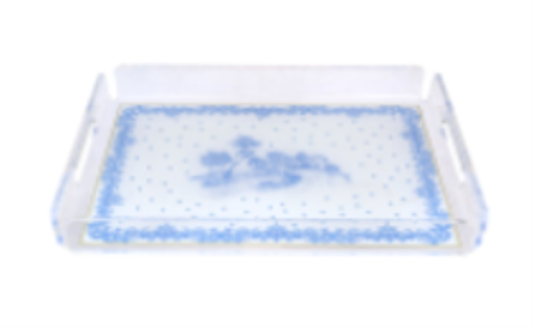 Lucky Art Florance Pleksi Tepsi 30x14cm - Image 1