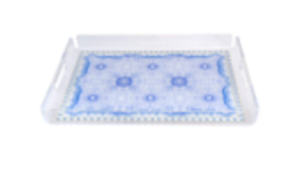 Lucky Art Florance Pleksi Tepsi 36x26cm - Image 1