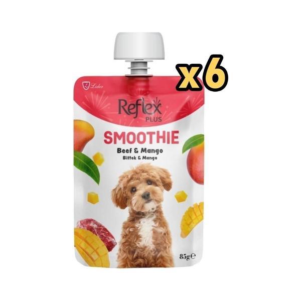 Smoothie Biftekli ve Mangolu Likit Köpek Ödülü 85 gr x 6 Adet - Image 1