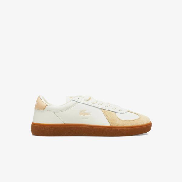 Lacoste Kadın Sarı Baseshot Pro Sneaker - Image 1