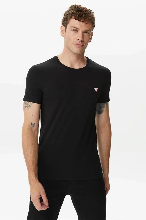 Guess Erkek Cn Ss Core Siyah T-Shirt - Image 1