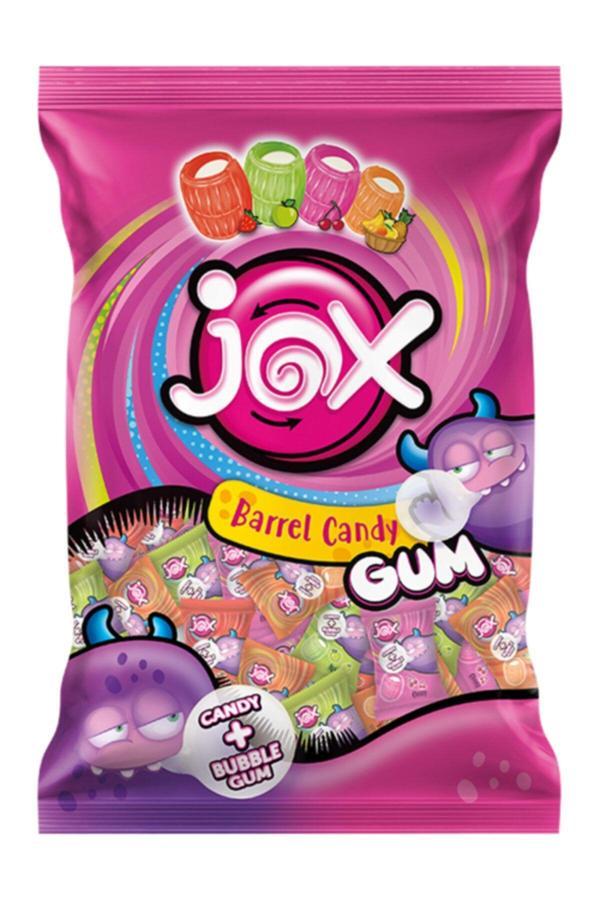 Jox Gum Bonbon Meyve Aromalı Sakız Dolgulu Bonbon Şeker (5 G X200 Adet) - Image 1