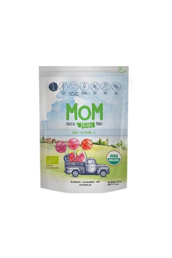 Mom Organik Lolipop (10 Lu Paket) - Image 1