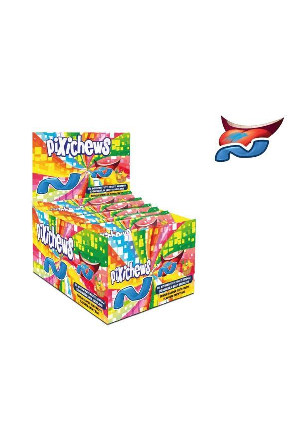 Pixi Chews Dil Boyayan Şerit Şekerleme 60 'Lı - Image 1