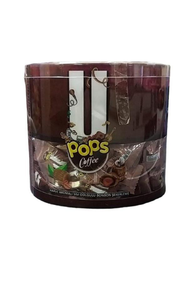 Pops Sıvı Dolgulu Kahve Aromalı Bonbon Şekerleme 1000 Gr. - Image 1
