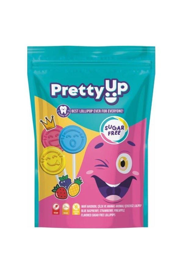 Pretty Up Şekersiz Lolipop 5.5G X 10 Adet - Image 1
