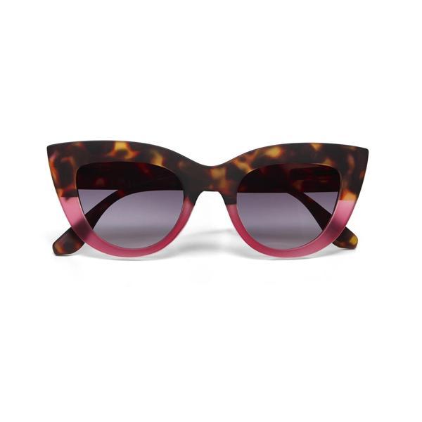 Okkia Claudia Big Cat Güneş Gözlüğü Pink Havana - Image 1