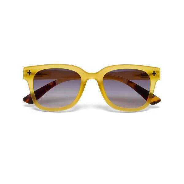 Okkia Giovanni Siyah Lens Unisex Güneş Gözlüğü Sarı - Image 1