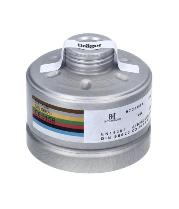 Drager 6738801 A1B2E2K1 HG CO NO P3 Filtre 6300 Maske Uyumlu - Image 1