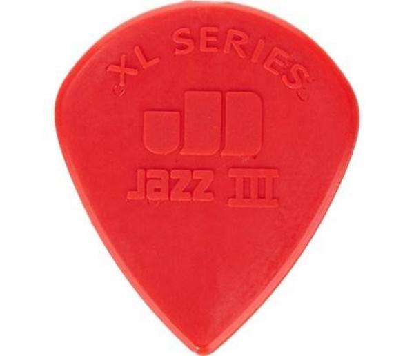 Jim Dunlop Jazz III XL Nylon Red Pena - Image 1